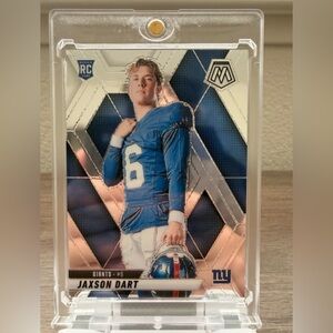 Jaxson Dart RC 2025 Panini Mosaic Rookie Variation #288 Giants